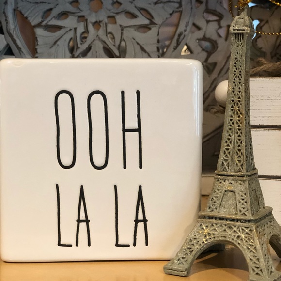 Ooh la la ceramic block sign - Picture 4 of 4